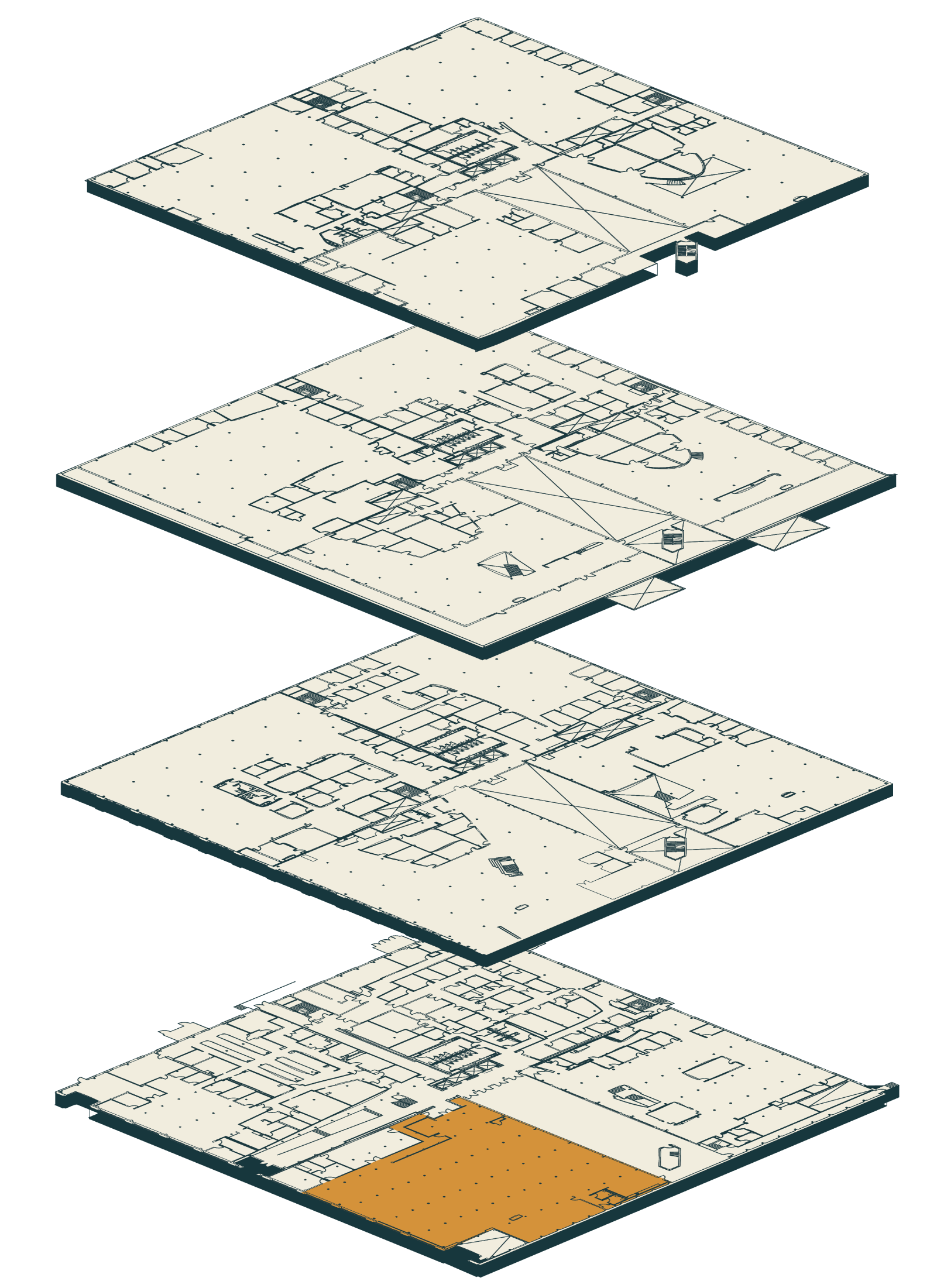 Suite 100 plan diagram