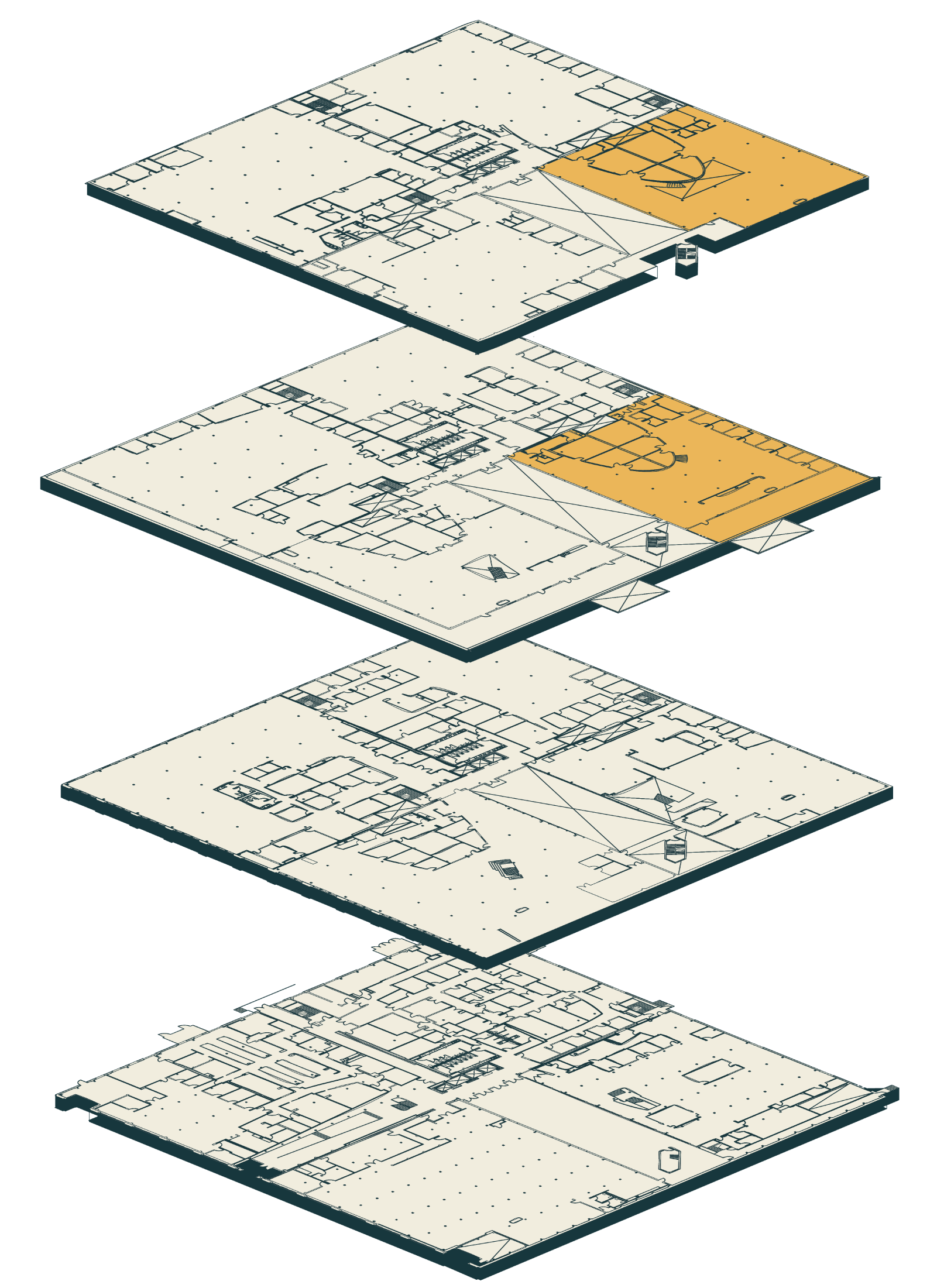 Suite 310-410 plan diagram